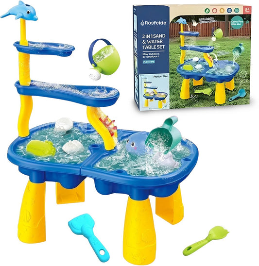 2in1 Kids Sand & Water Table Fun Set