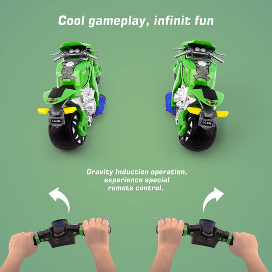 2.4G R/C 4D Motor Motion Sensing Bike