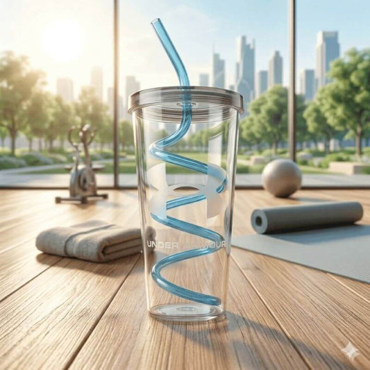 Aesthetic Travel Tumbler with Straw | Durable Reusable Cup for Kids & Adults | Leak-Resistant Drink Cup
