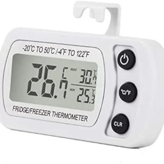 Digital Fridge & Freezer Thermometer with LCD Display