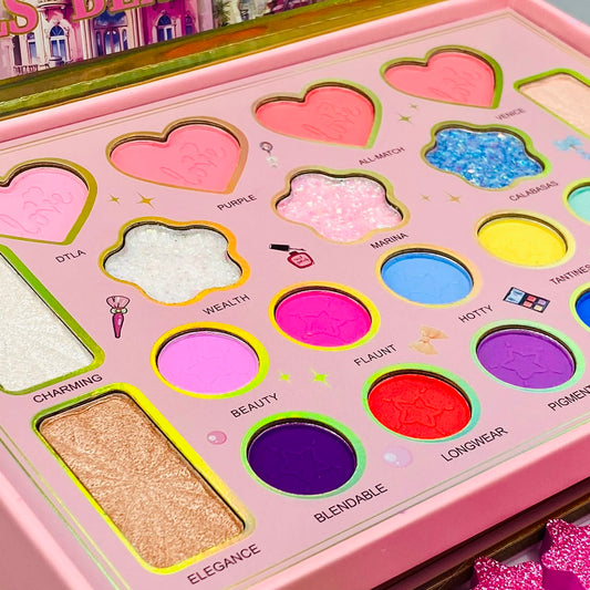 33Pcs Kids Realistic Fashion Makeup Kit