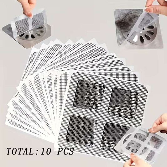 Sink Drain Strainer – Disposable Mesh Drain Filter Pack of 10