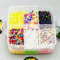 1000Pcs DIY Multi-Color Creative Beads Set With Storage Box