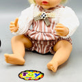 12* Inches Premium Ruffle Romper Baby Doll