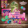 13Pcs ABS Kids Little Dream Castle With Light & Music