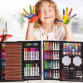 145Pcs Premium Lilo & Stitch Themed Kids Painting Kit Briefcase