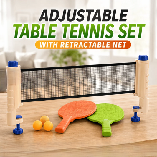163cm Adjustable Table Tennis With Retractable Net
