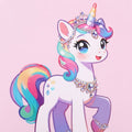 20Pcs Unicorn Themed Realistic Girls Makeup Box
