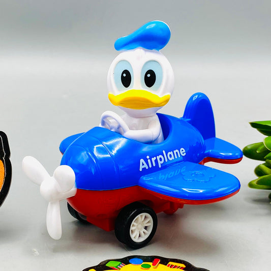 1Pc Mini Inertial Donald Duck Aircraft