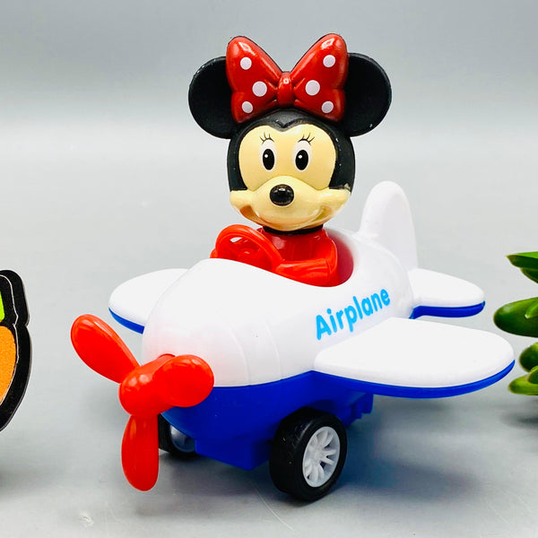 1Pc Mini Inertial Minnie Mouse Aircraft