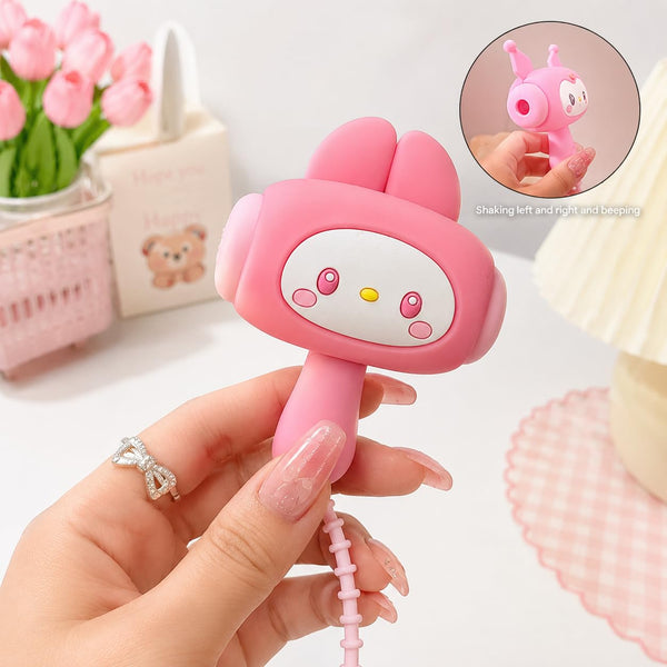 1Pc Silicon My Melody Keychain With Sound