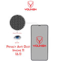 YOUKSH Apple iPhone 11 Anti Static Glass Protector With YOUKSH Installation Kit
