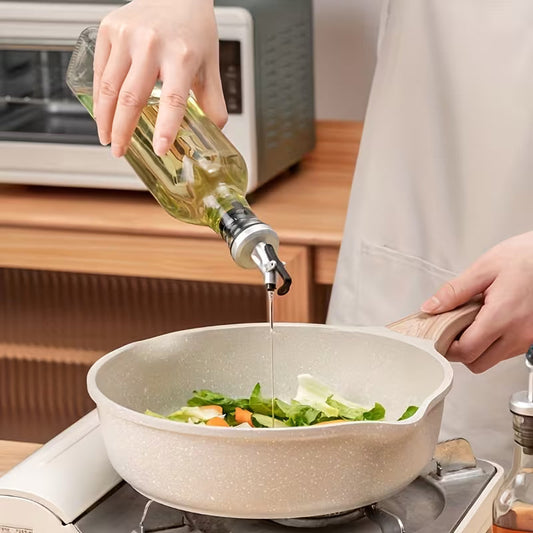 2-Pack Premium Glass Oil & Vinegar Dispenser Bottles (150ML x2)