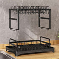2-Tier Dish Rack with Drain Tray