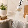2-in-1 Rotatable Faucet Shower Head – Water Saving Tap Sprayer
