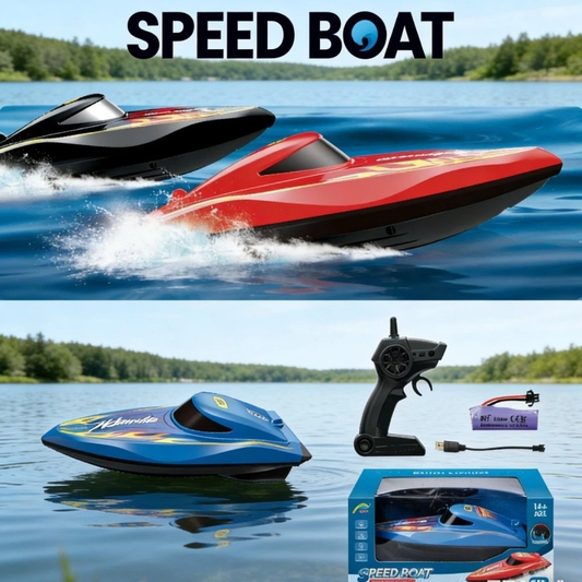 2.4GHz Remote Control Double Power Speed Boat