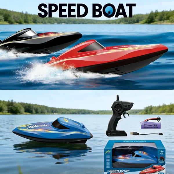 2.4GHz Remote Control Double Power Speed Boat