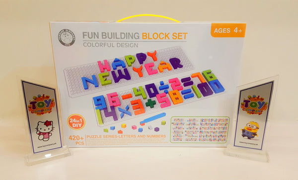 Fun Building Block Set - Colourful Design