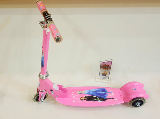 Adjustable Height Kids Scooty - Pink
