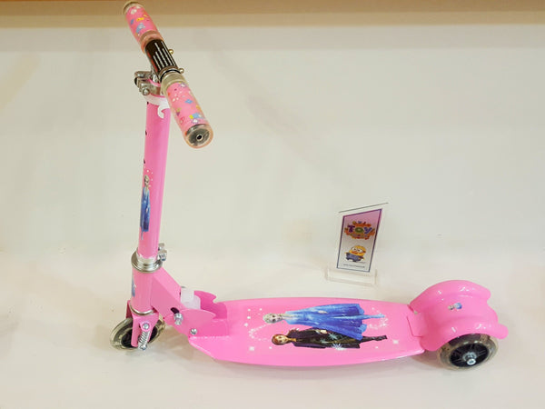 Adjustable Height Kids Scooty - Pink