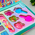23Pcs Girls Realistic Makeup Kit With Colorful Lights