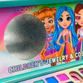 23Pcs Girls Realistic Makeup Kit With Colorful Lights