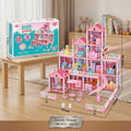 286Pcs DIY Lovely Dream Doll House