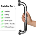 2 Pack Stainless Steel Grab Bar – Heavy Duty Bathroom Safety Grip Handle