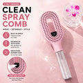 2 in 1 Spray Hair Comb Detangling Brush for Hydrating and Styling