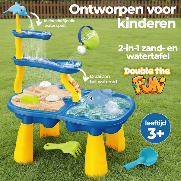 2in1 Kids Sand & Water Table Fun Set