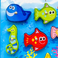 2in1 Wooden Ocean Themed Fishing Game