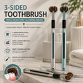 3-Sided Toothbrush – Triple Head Deep Cleaning Brush