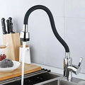 360° Bendable Silicone Tap Extension Faucet Nozzle – Soft & Shower water (Random Color)