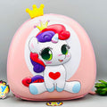 3D Kids Cute Unicorn Design EVA Backpack