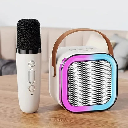 Karaoke Portable Wireless Bluetooth Speaker with Microphone