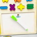 3in1 Wooden Numbers & White Board