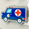 3in1 Wooden Transport Vehicles Fishing Game & White Board
