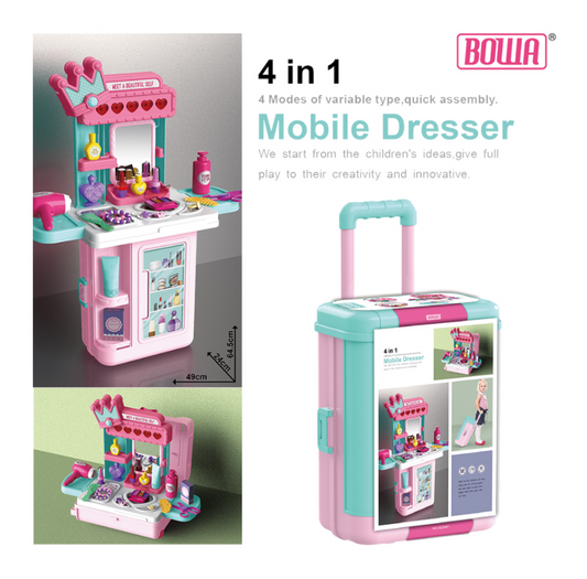 Bowa's 4 in 1 Mobile Dresser