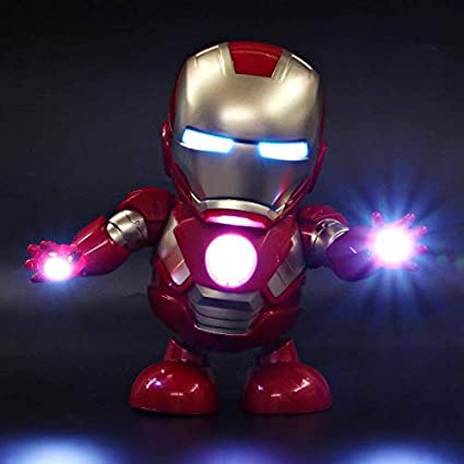 Mini Flexible Dancing Robot - Iron Man