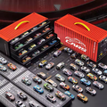 48Pcs Mini ABS Inertial Container Box Cars Set