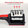 4 Stage Knife Sharpener Tungsten Steel Ceramic Sharpening Tool