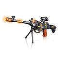 Battery Operated Machine Gun - Laser Light