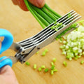 5-Layer Stainless Steel Herb & Vegetable Scissors