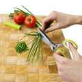 5-Layer Stainless Steel Herb & Vegetable Scissors