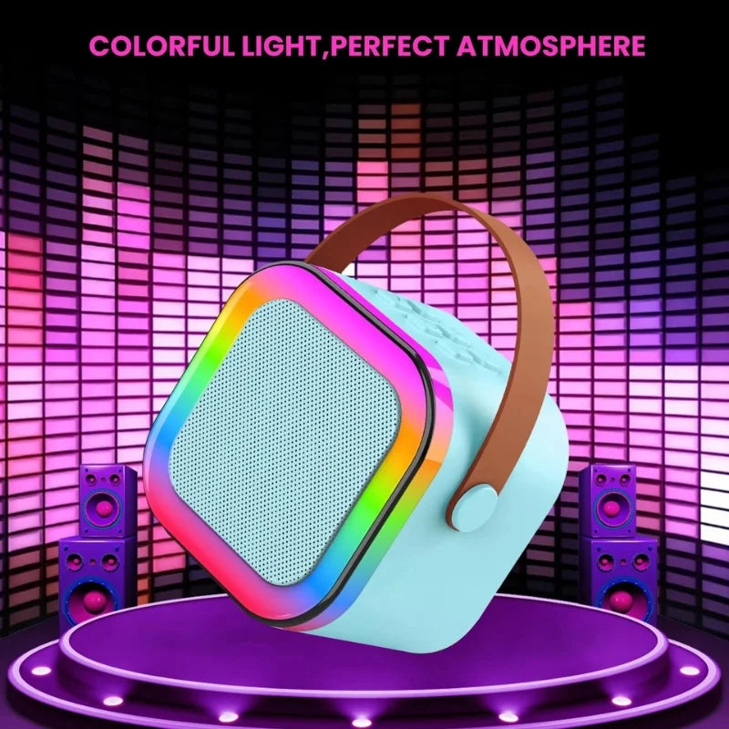 Karaoke Portable Wireless Bluetooth Speaker with Microphone