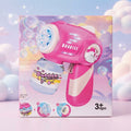 Mini 5 Holes Unicorn Themed Colorful Bubble Gun
