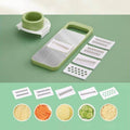 5 in 1 Manual Vegetable Cutter – Multi-Function Kitchen Slicer & Grater
