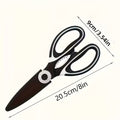 5-in-1 Multi Functional Kitchen Scissors, Stainless Steel Heavy Duty