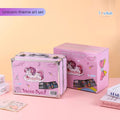 133Pcs Premium Unicorn Themed Kids Painting Kit Briefcase