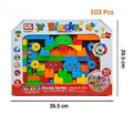 Jack Royal 103 Pcs DIY Interlocking Building Blocks